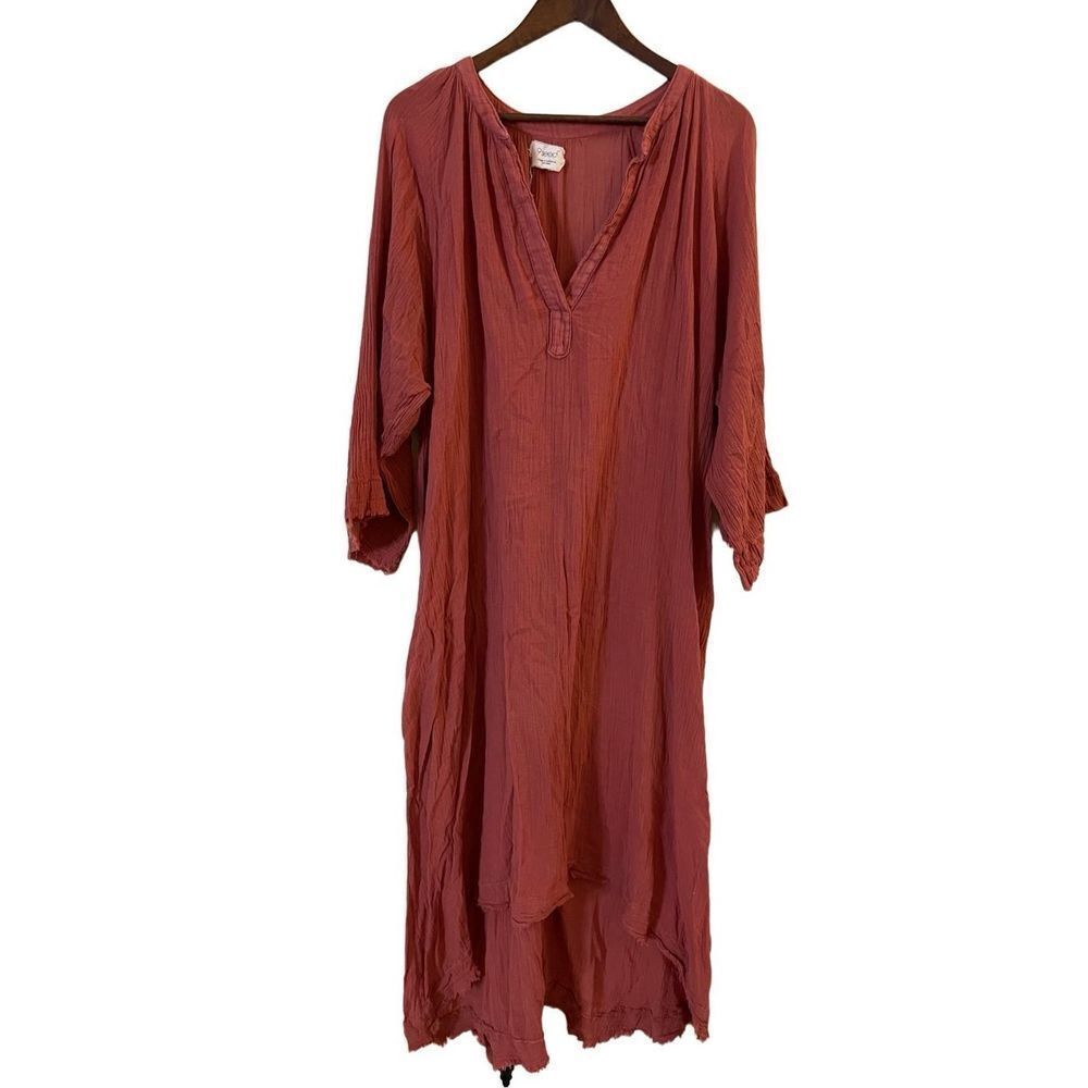 9Seed 9 Seed Womens One Size Tunisia Maxi Dress Tunic Caftan
